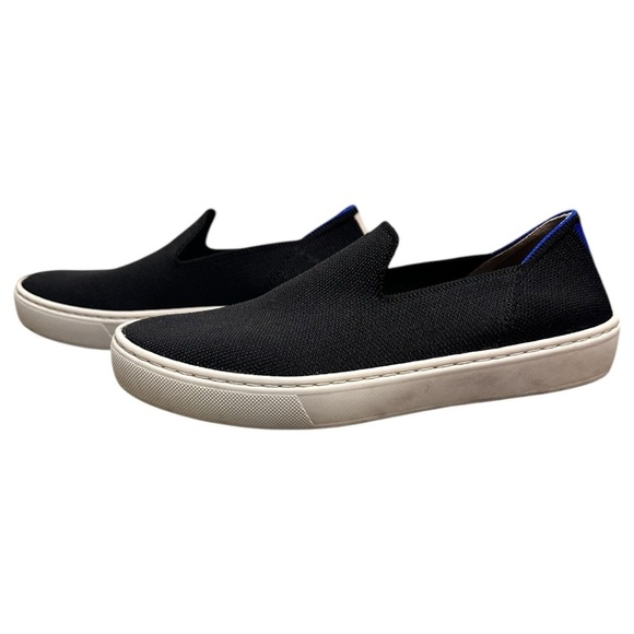 Rothy's Original Slip On Sneaker Womens Black Comfort Shoe, Sz 6 - Picture 7 of 7